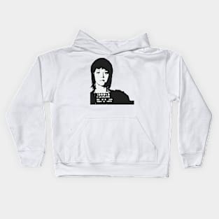 fonda mugshot Kids Hoodie